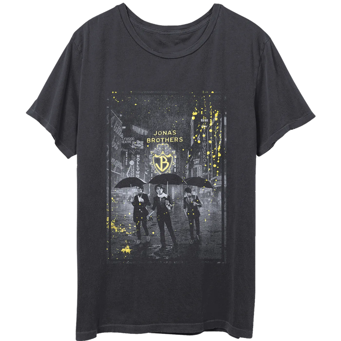 Jonas Brothers A LITTLE BIT LONGER ALBUM THROWBACK TEE