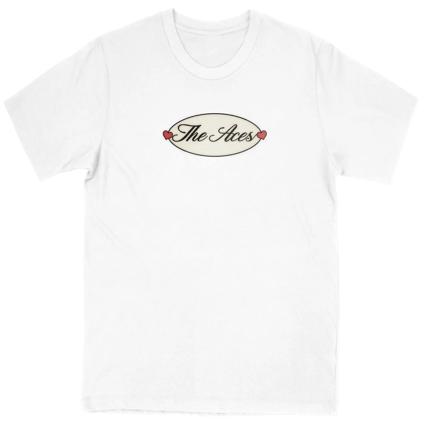 The Aces Heart Is Racing T-shirt - White