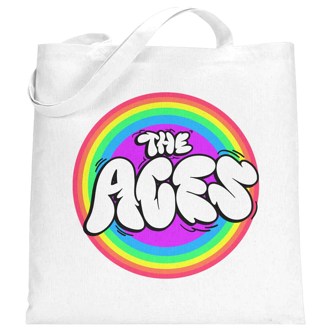 The Aces Candy Pride Tote - White