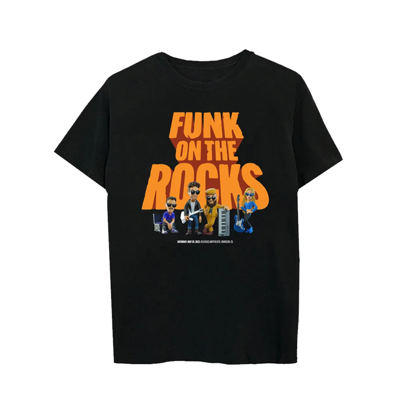 Chromeo FUNK ON THE ROCKS 2022 T-SHIRT
