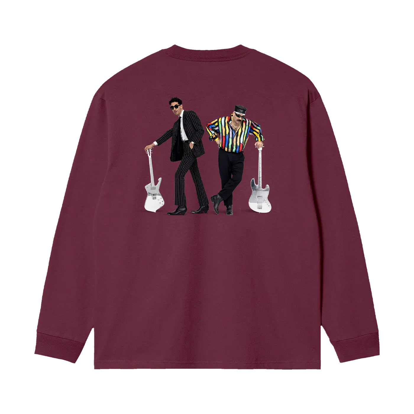 Chromeo FUNK YOURSELF LONG SLEEVE (MAROON)