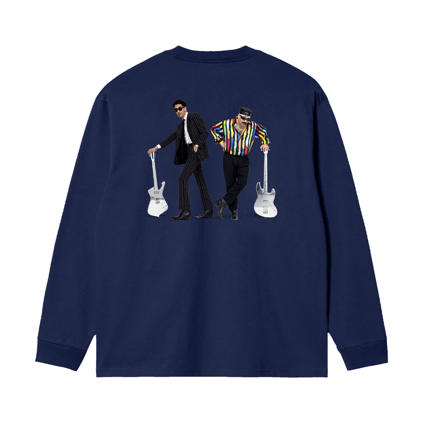 Chromeo FUNK YOURSELF LONG SLEEVE (NAVY)