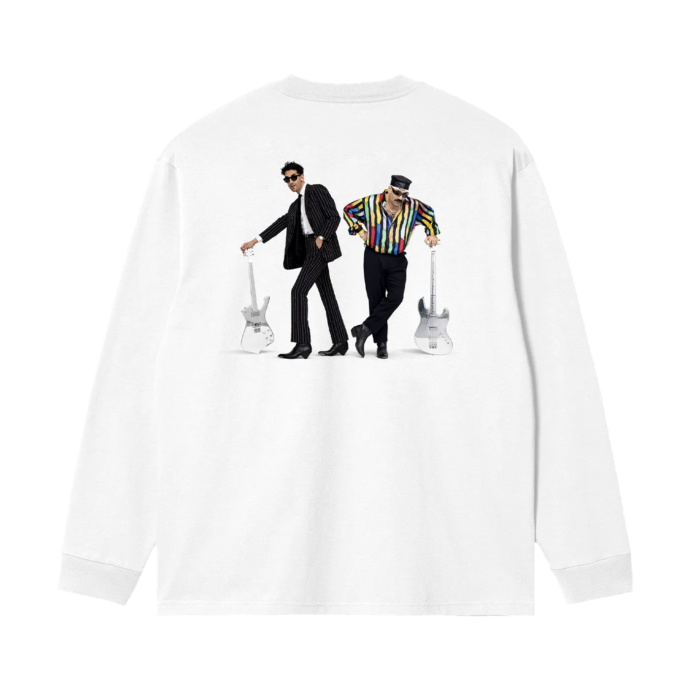 Chromeo FUNK YOURSELF LONG SLEEVE (WHITE)