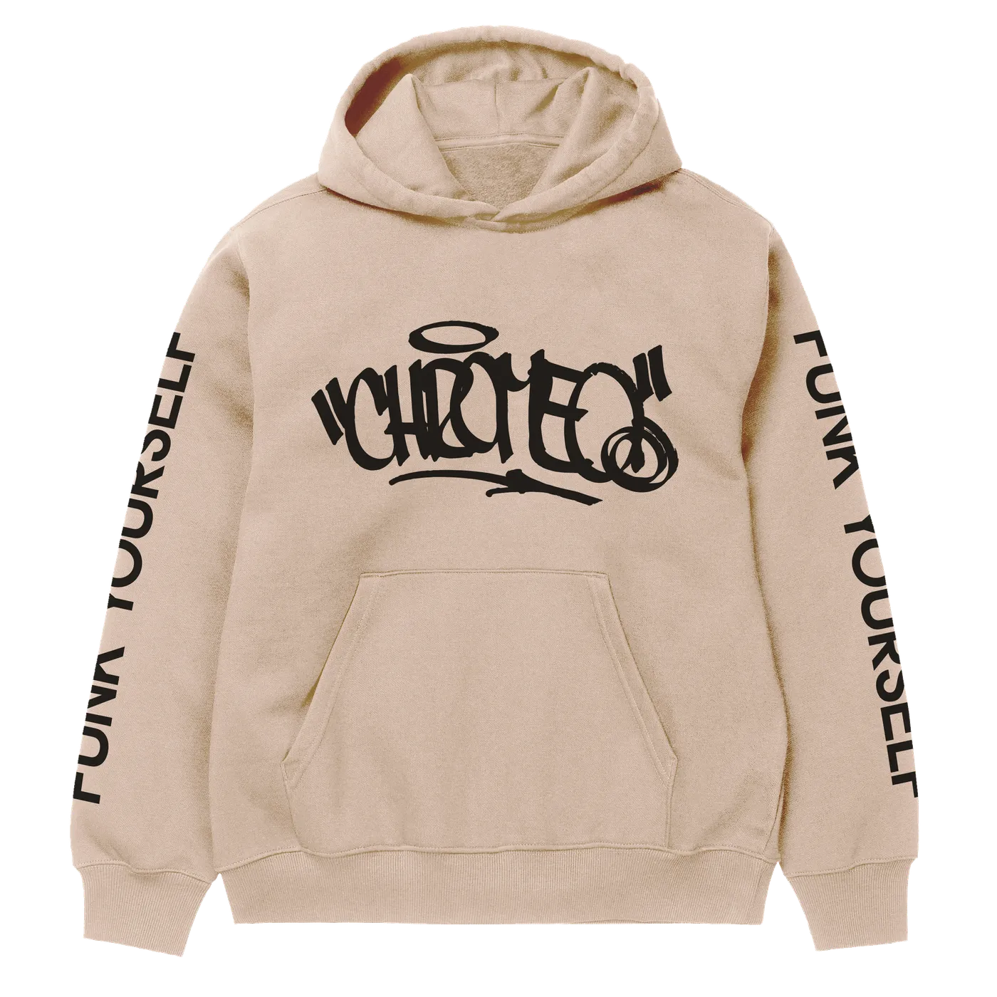 Chromeo FUNK YOURSELF GRAF HOODIE (BEIGE)