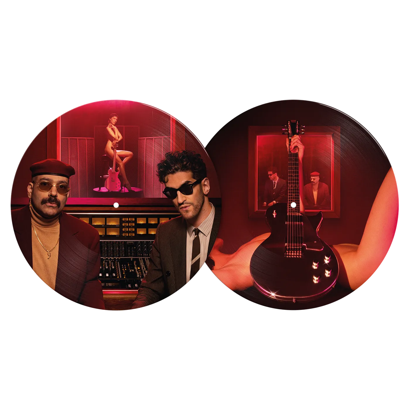 Chromeo ADULT CONTEMPORARY — LIMITED EDITION DOUBLE PICTURE DISC (Vinyl)