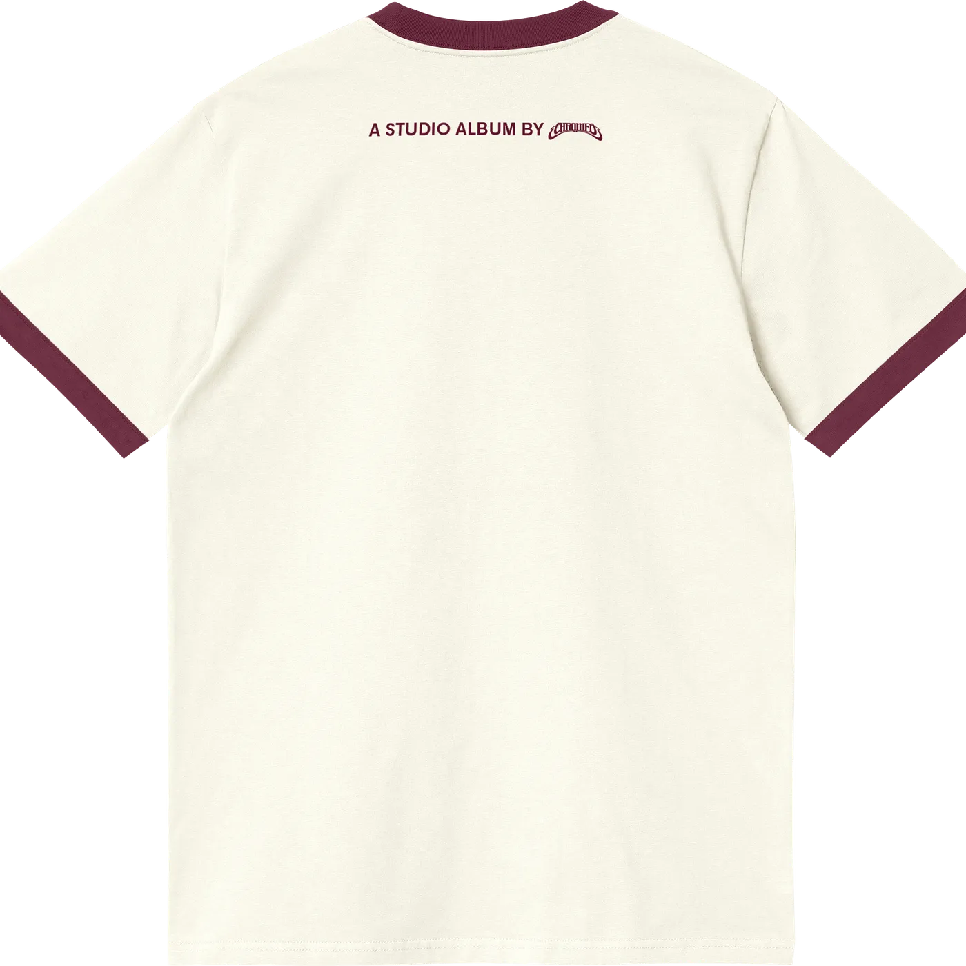 Chromeo ADULT CONTEMPORARY RINGER TEE (MAROON/WHITE)