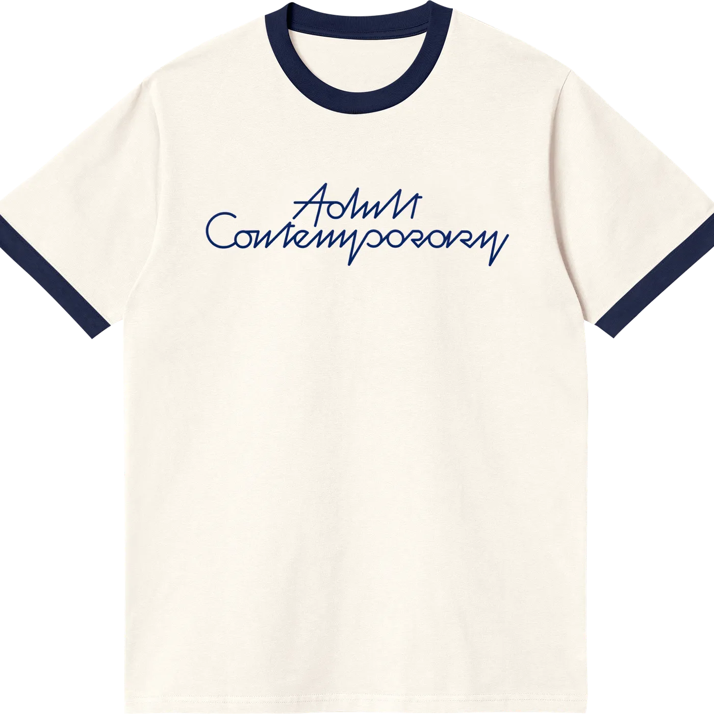 Chromeo ADULT CONTEMPORARY RINGER TEE (NAVY/WHITE)