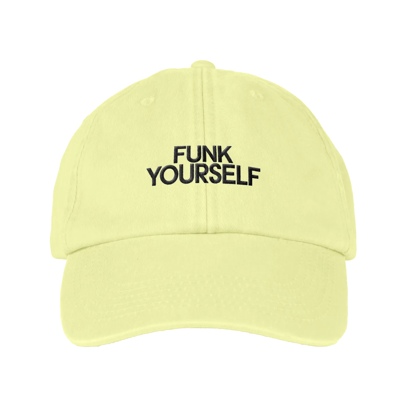 Chromeo FUNK YOURSELF DAD HAT (PASTEL LEMON)