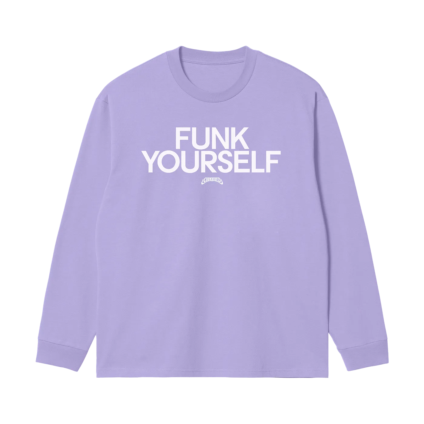 Chromeo FUNK YOURSELF LONG SLEEVE (PASTEL LAVENDER)