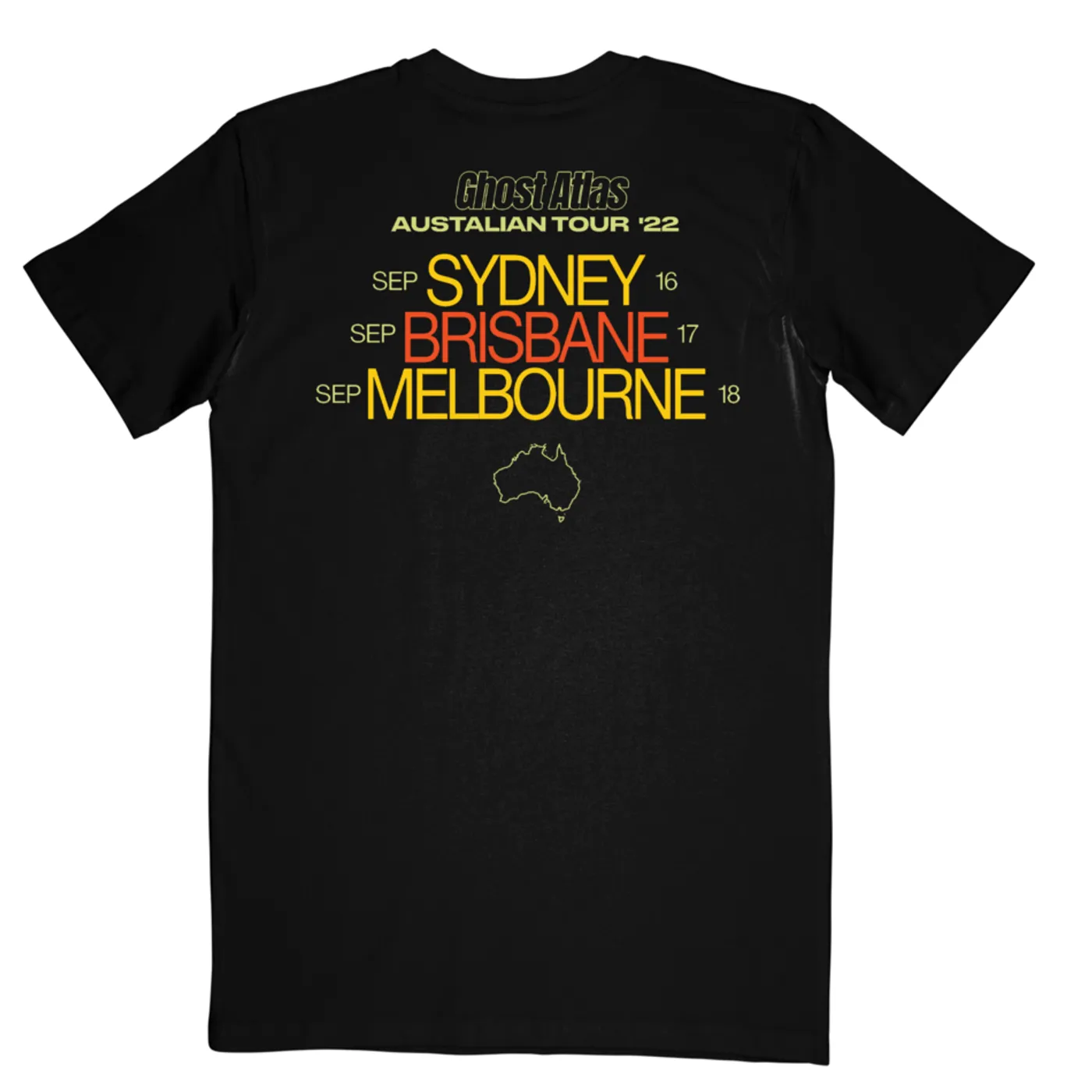 Ghost Atlas "AUS Tour 2022" T-Shirt