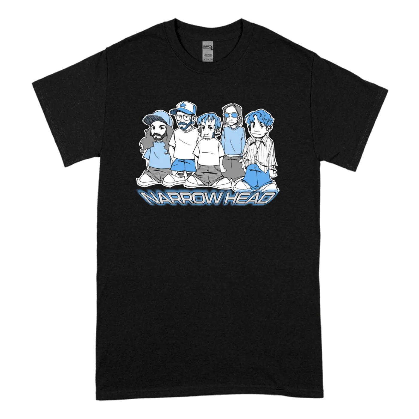 Narrow Head "Cartoon" T-Shirt