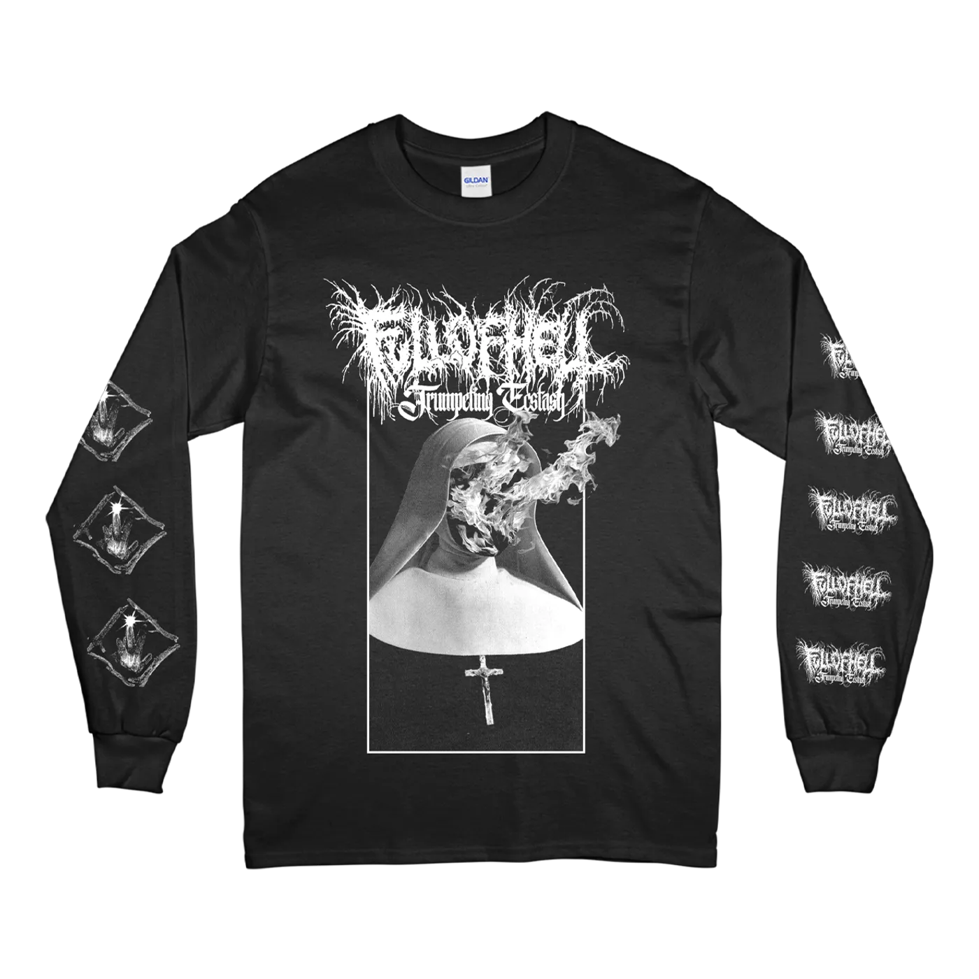 Full Of Hell "Trumpeting" L/S T-Shirt