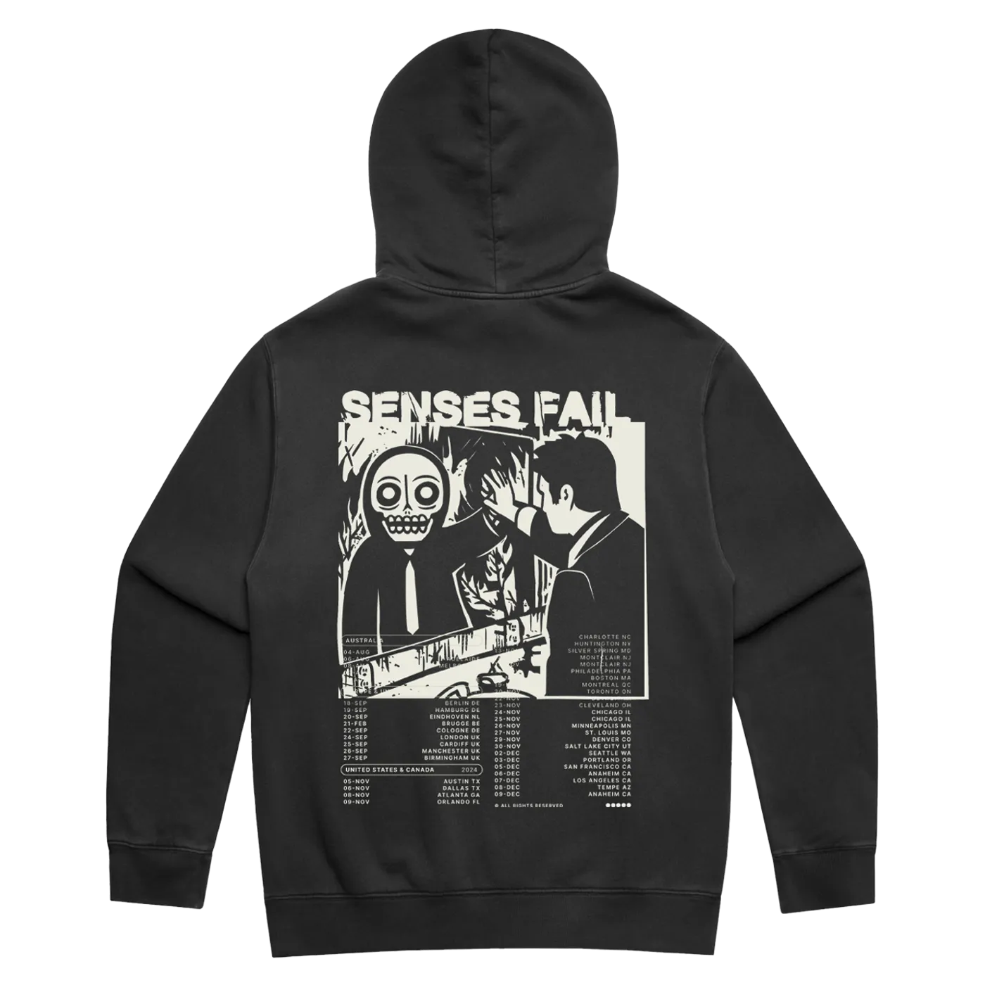 Senses Fail "Let It Enfold You Tour" Hoodie