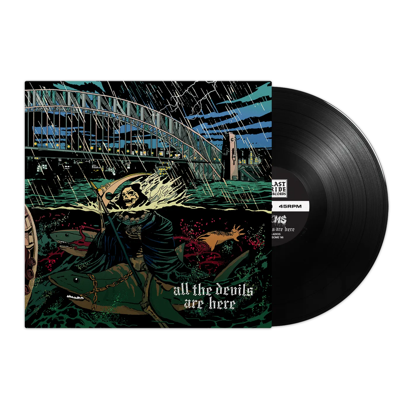 Phantoms - "All The Devils Are Here" 7" (Vinyl)