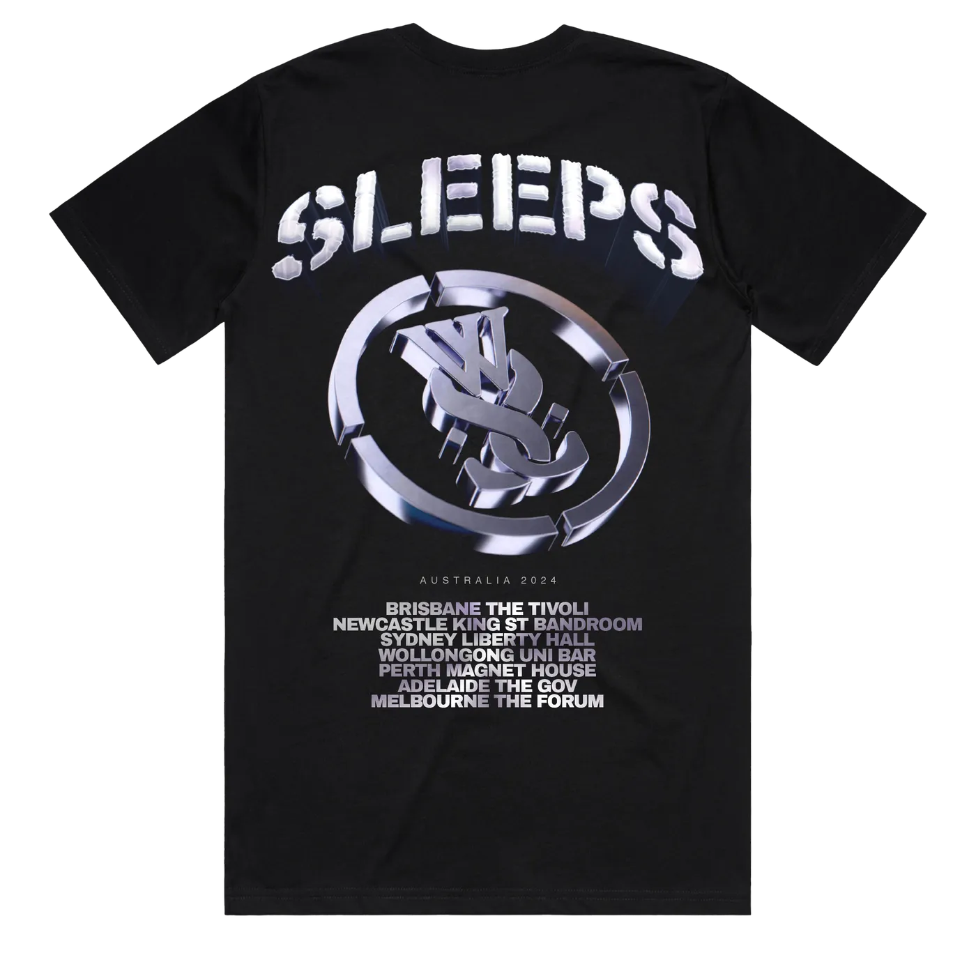 While She Sleeps "AUS Tour 2024" T-Shirt