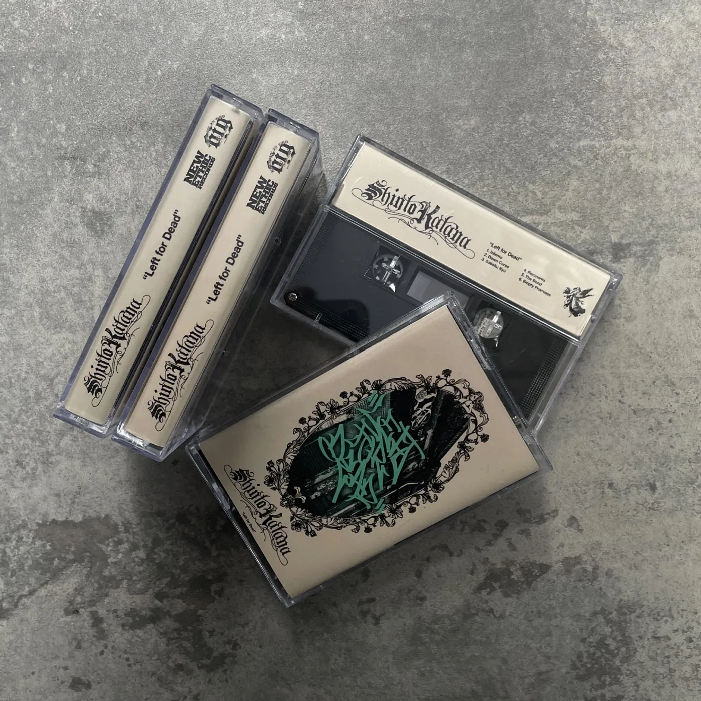 Shinto Katana "Left For Dead" Cassette Tape
