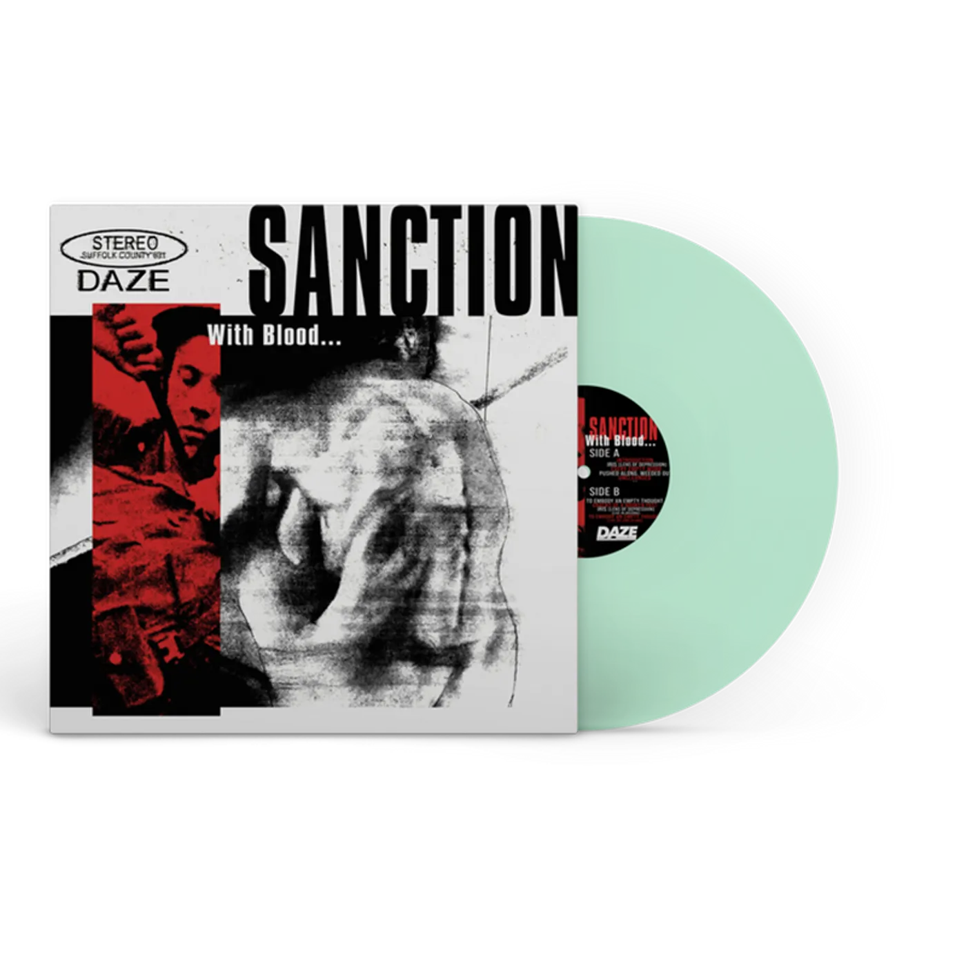 Sanction - "With Blood..." 12" LP (Vinyl)