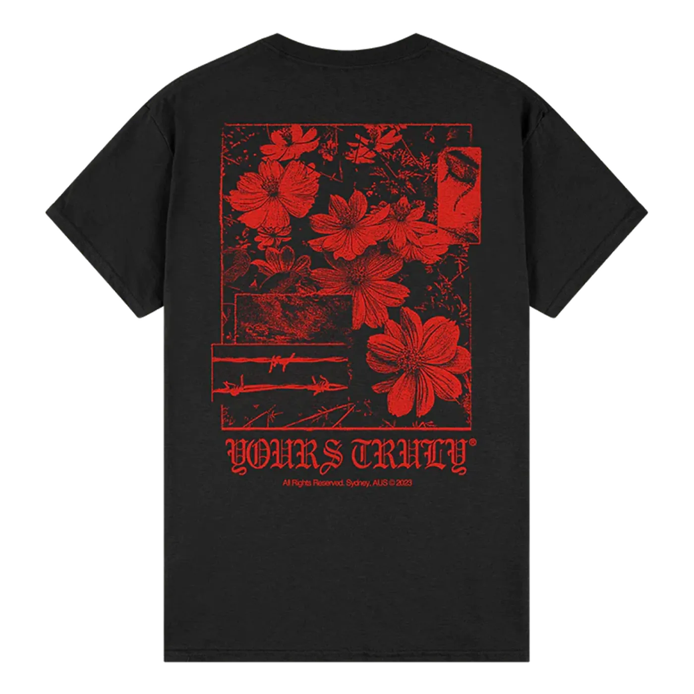 Yours Truly "Flower" T-Shirt (W/ TOXIC ALBUM DIGITAL DOWNLOAD)