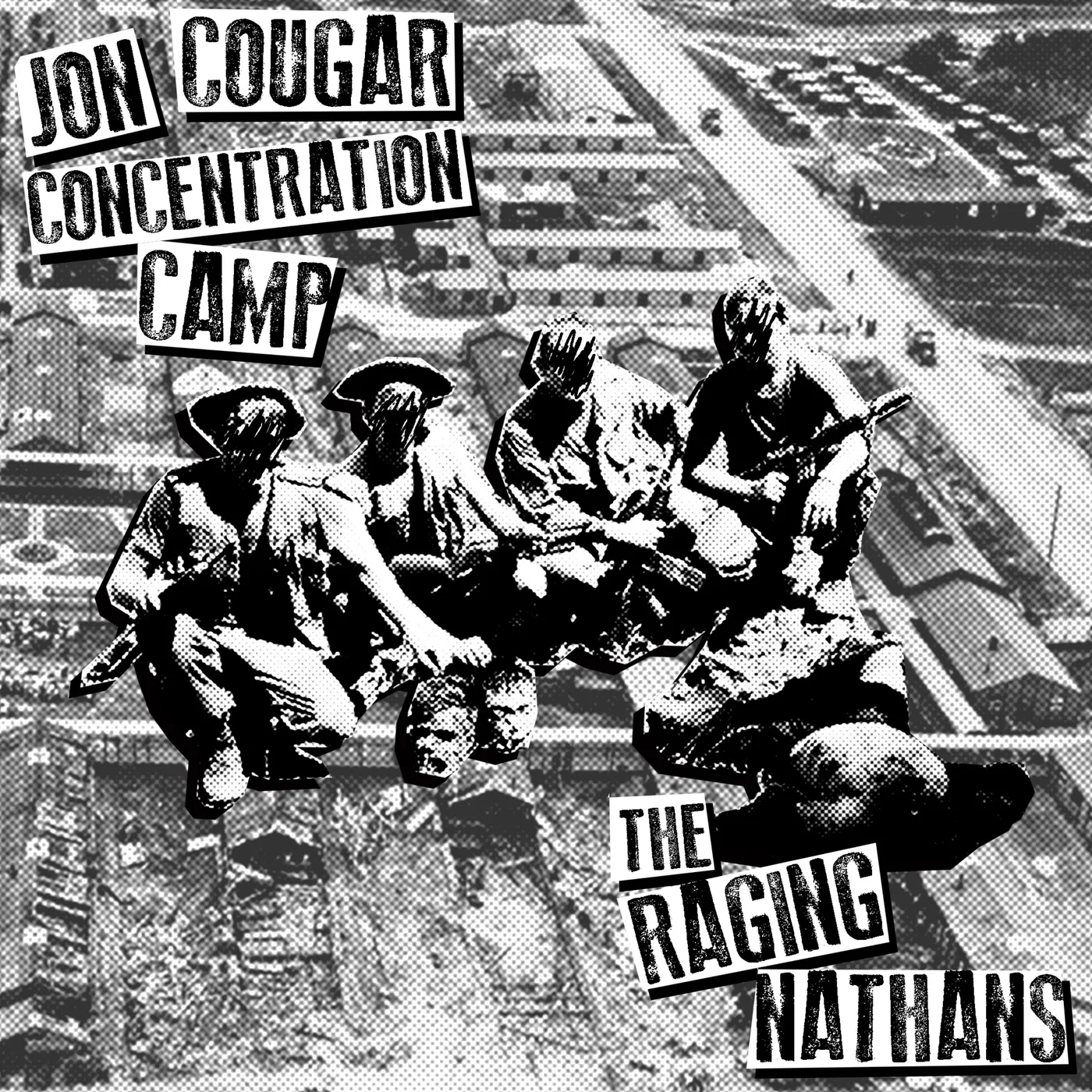 Jon Cougar Concentration Camp/The Raging Nathans Vinyl Record