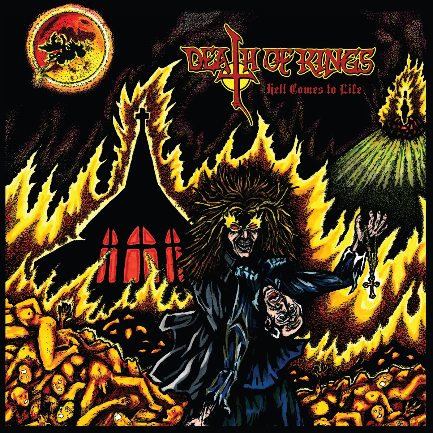 Death of Kings HELL COMES TO LIFE Vinyl Record