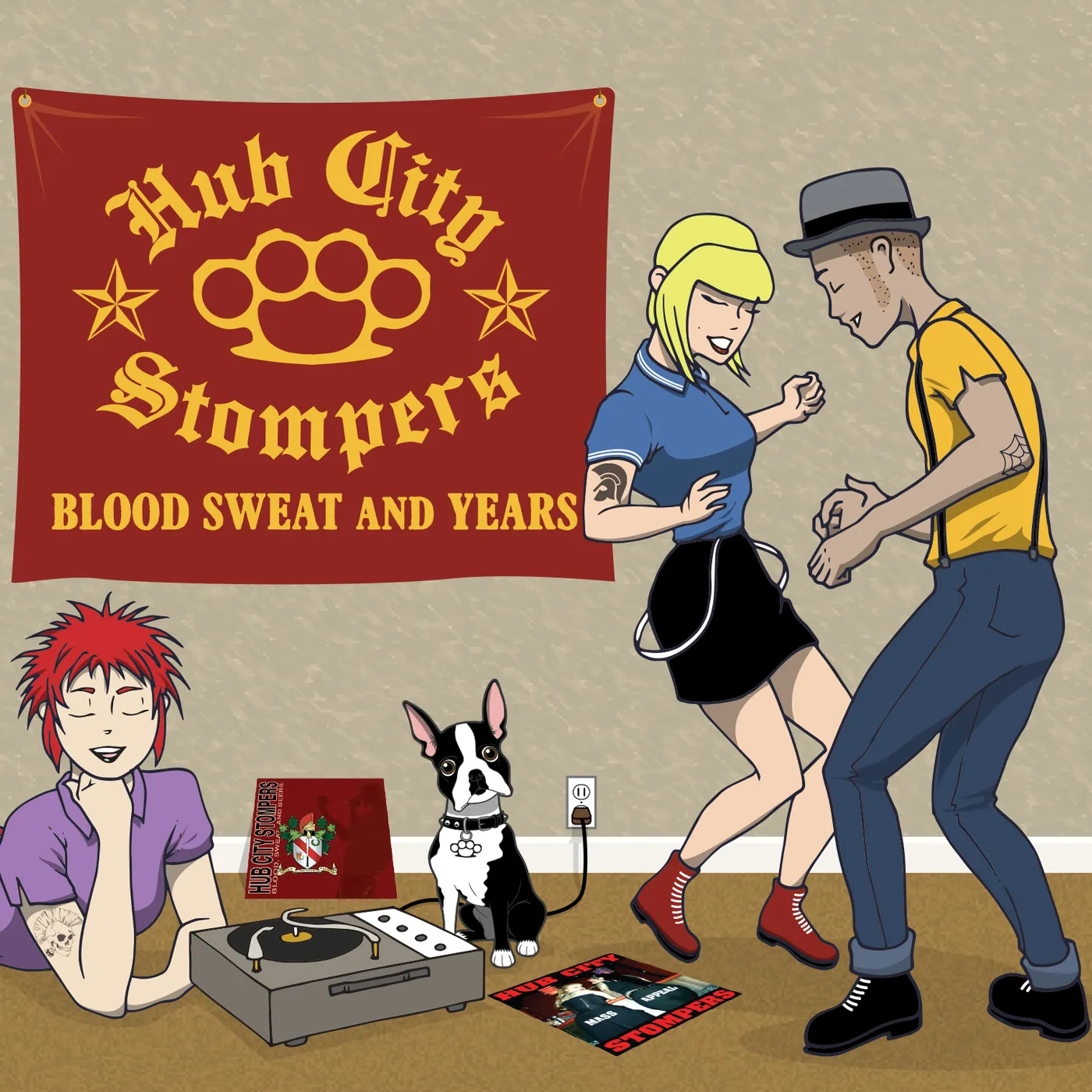 Hub City Stompers BLOOD SWEAT & YEARS CD