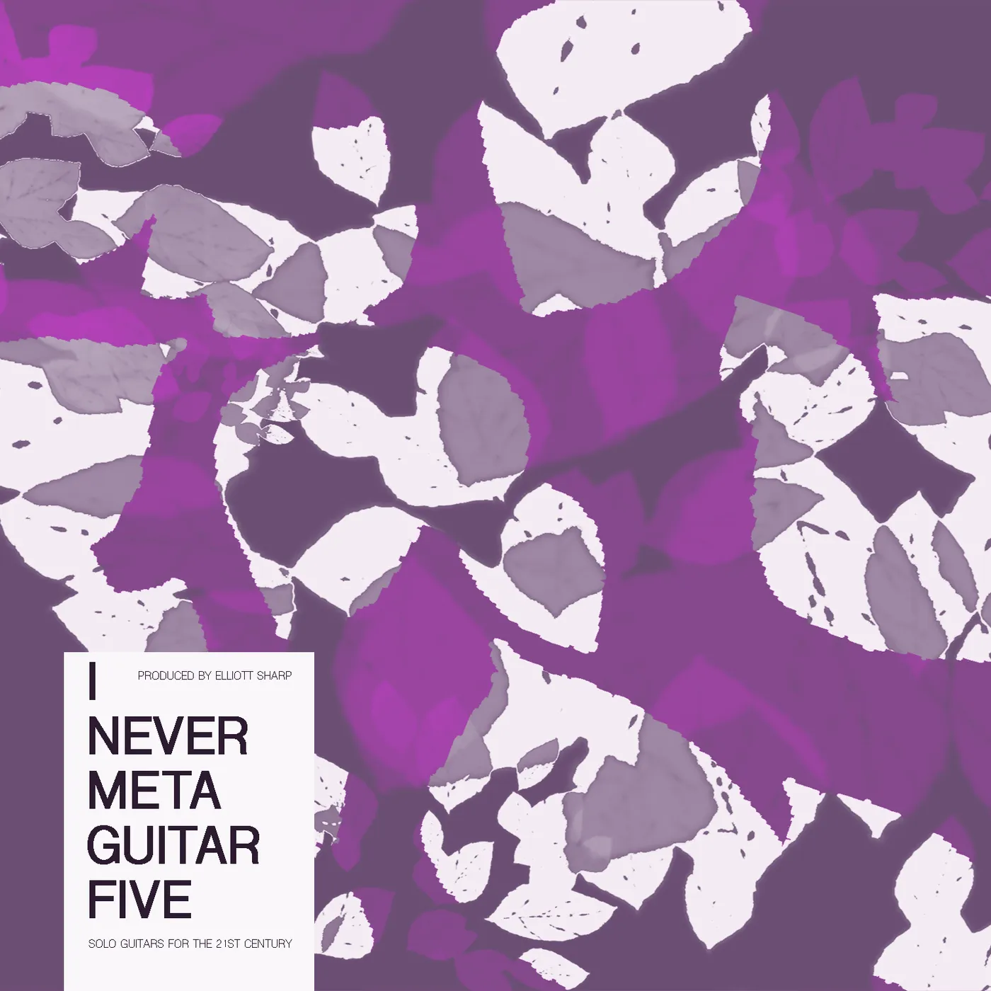 Elliott Sharp Presents I Never Metaguitar 5 CD