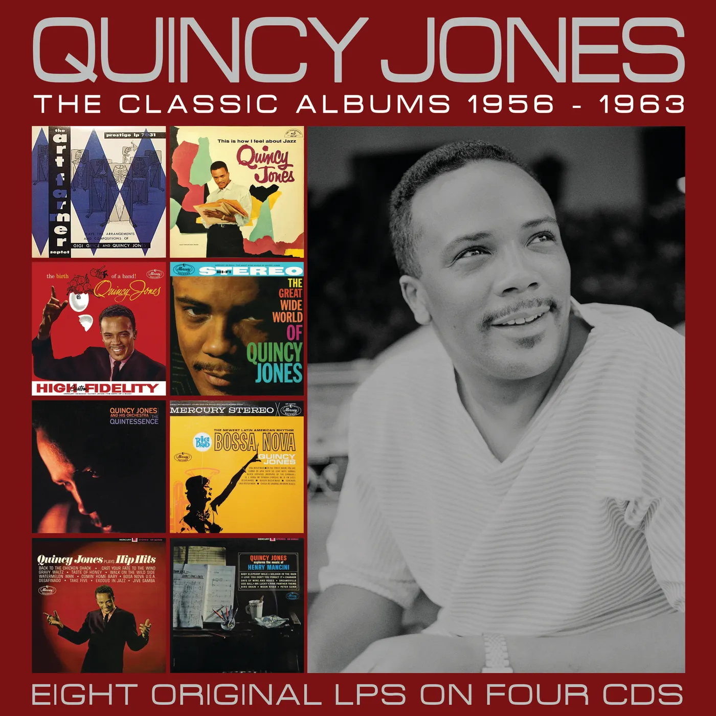 Quincy Jones CLASSIC ALBUMS 1956-1963 CD