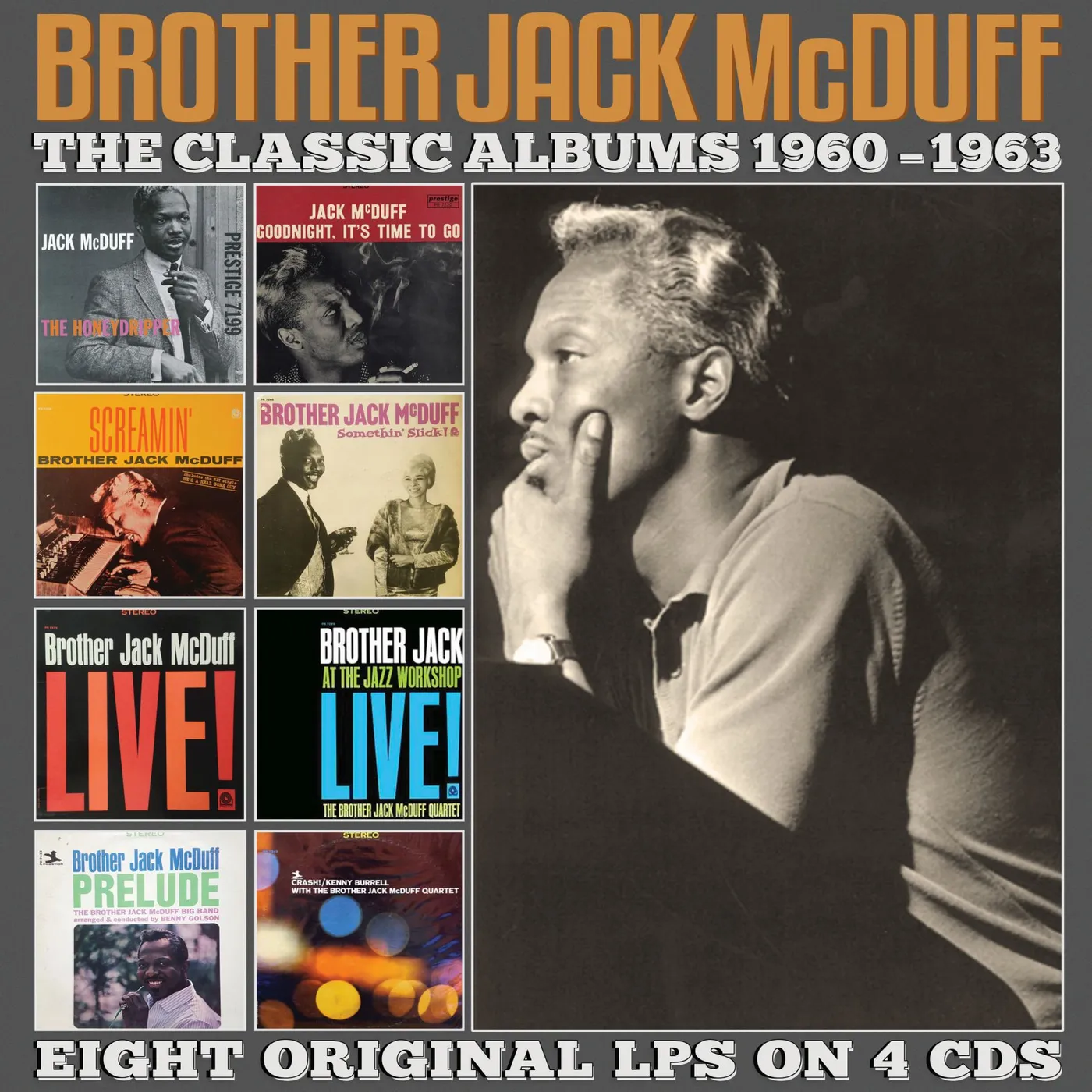 Brother Jack Mcduff CLASSIC ALBUMS 1960-1963 CD