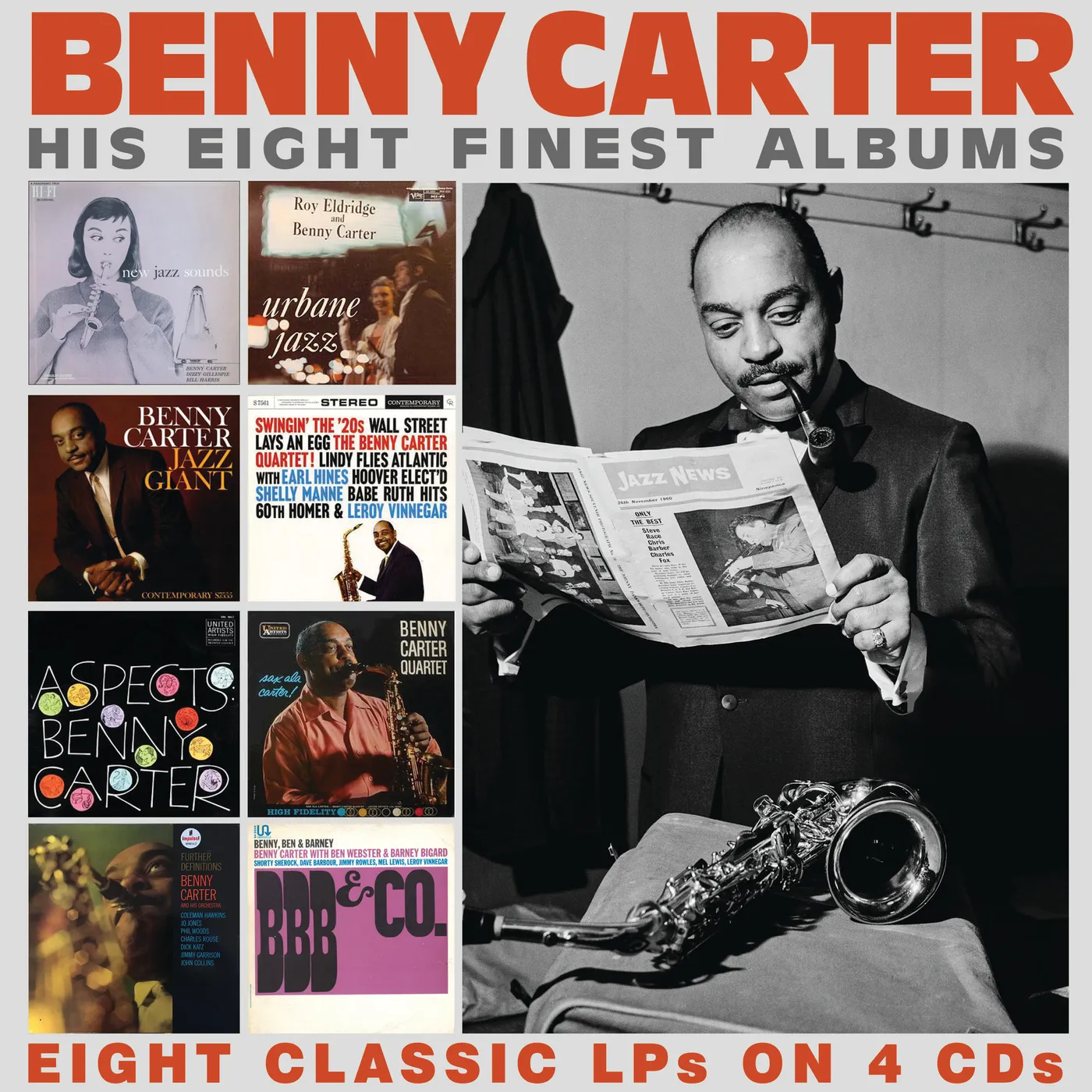 Benny Carter HIS EIGHT FINEST ALBUMS CD