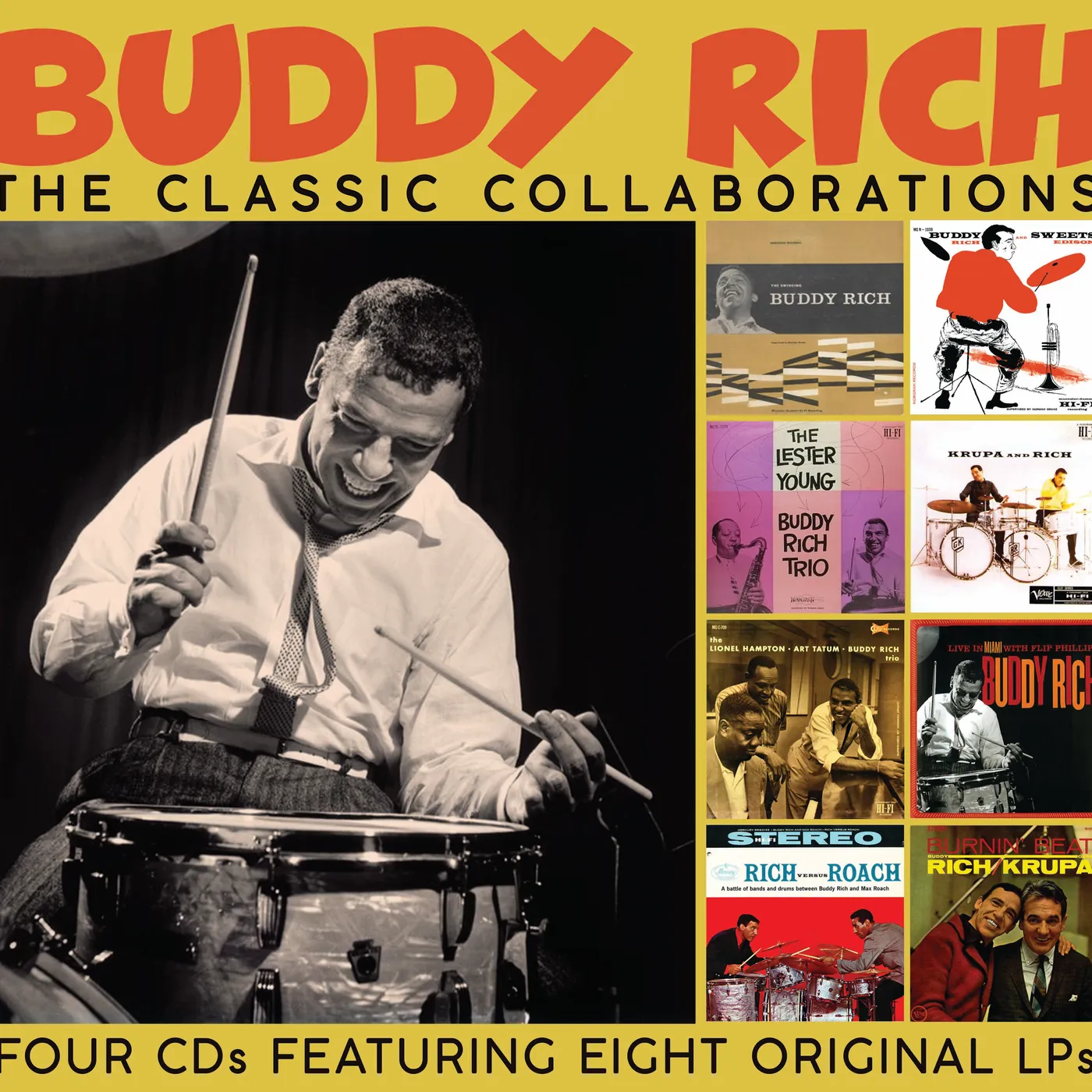 Buddy Rich CLASSIC COLLABORATIONS (4CD) CD