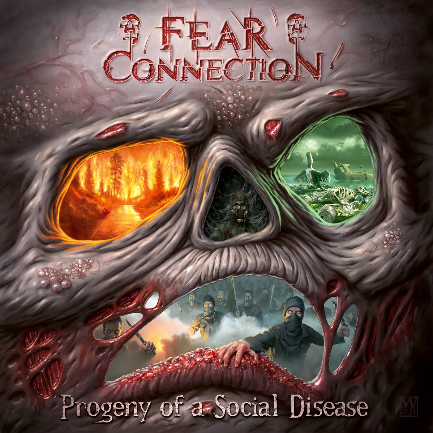 FEAR CONNECTION Progeny Of A Social Disease CD