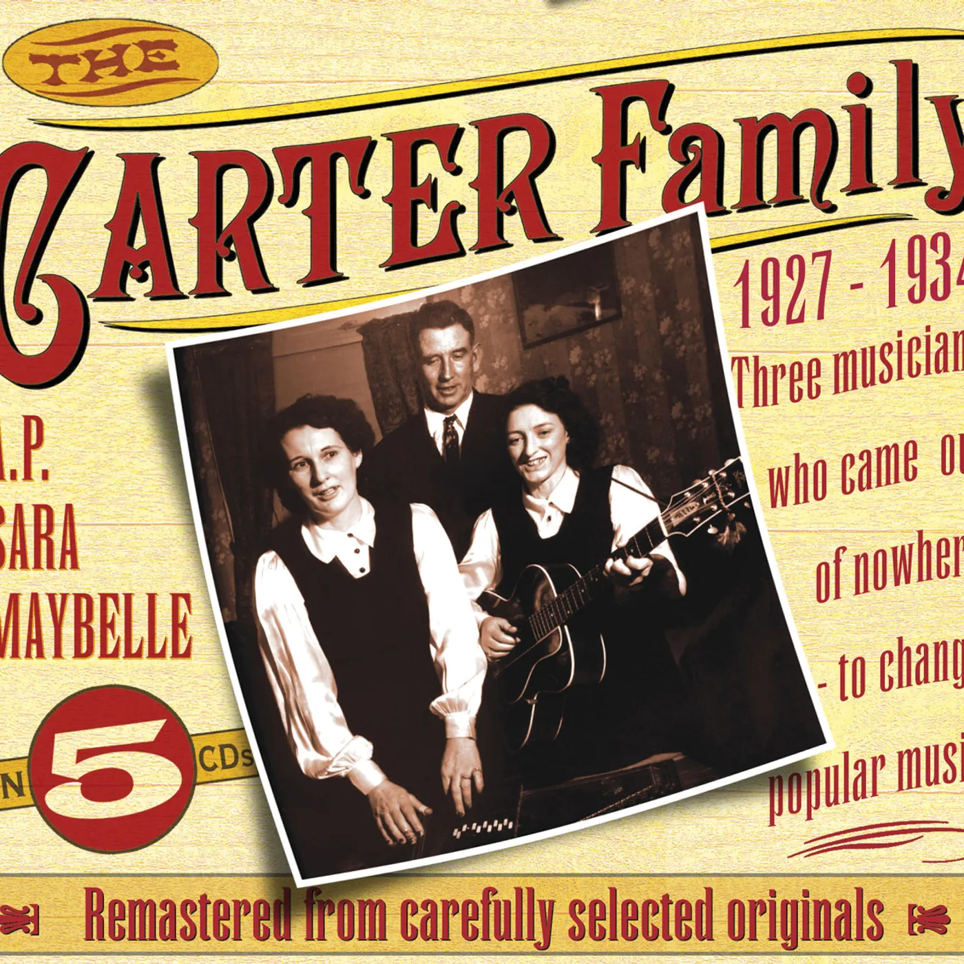 The Carter Family 1927-1934 CD