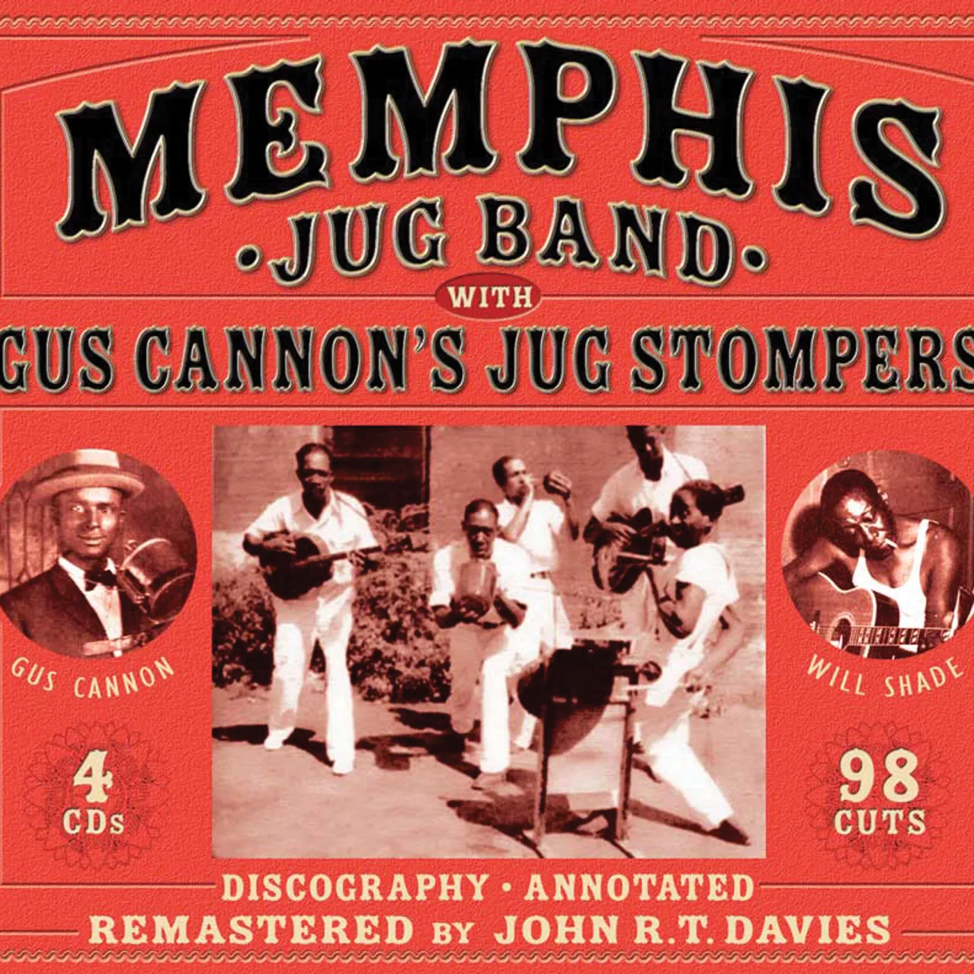 Memphis Jug Band & Gus Cannon's Jug Stompers CD