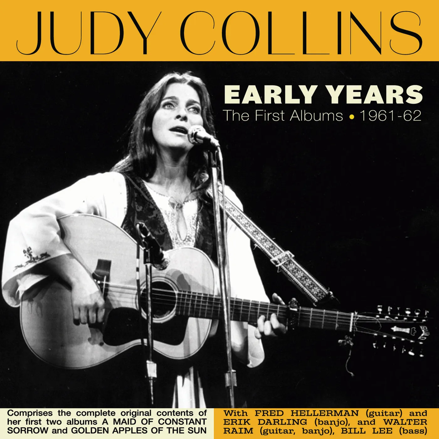 Judy Collins EARLY YEARS: THE FIRST ALBUMS 1961-62 CD