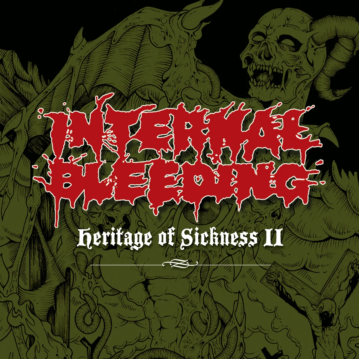 Internal Bleeding HERITAGE OF SICKNESS 2 CD