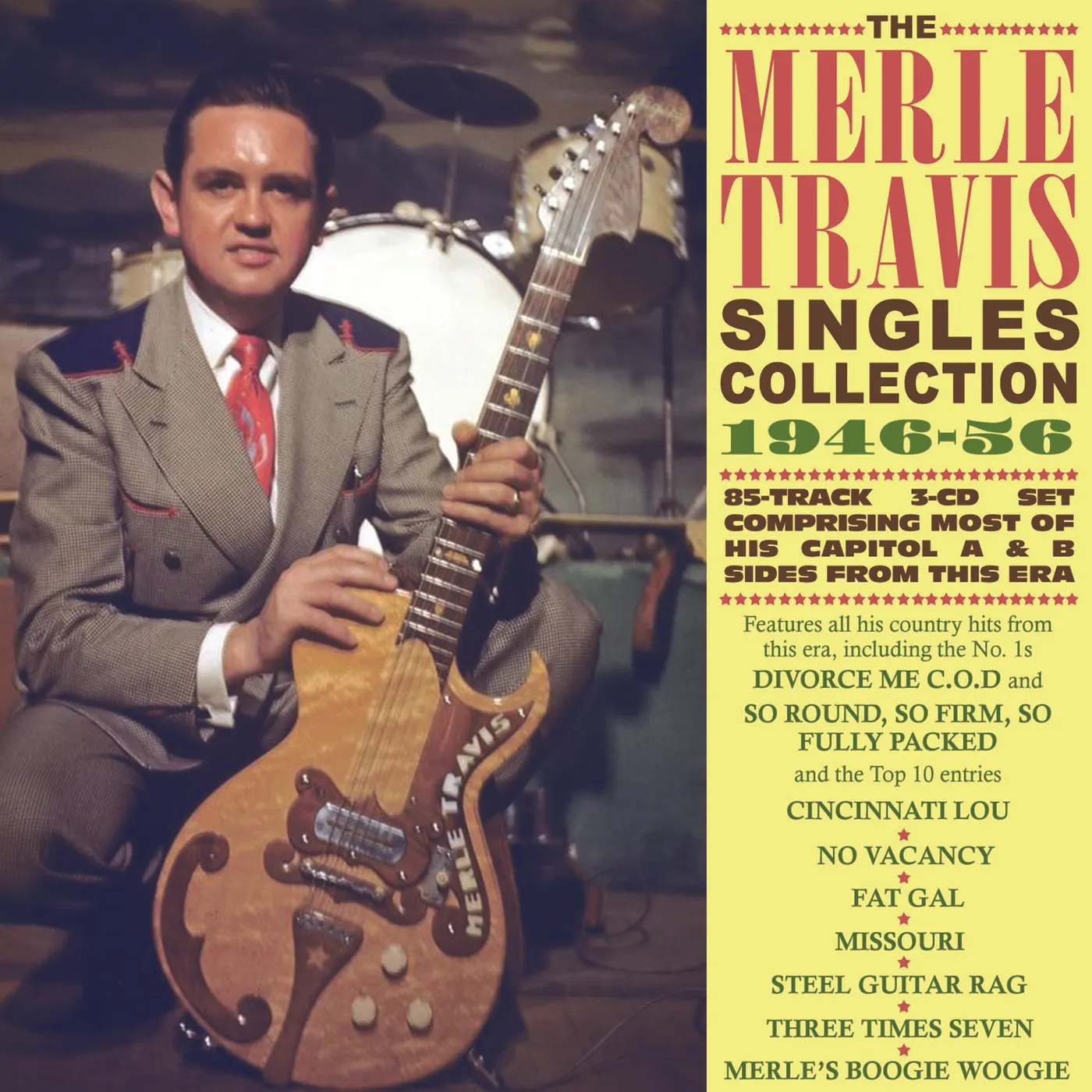 Merle Travis SINGLES COLLECTION 1946-56 CD