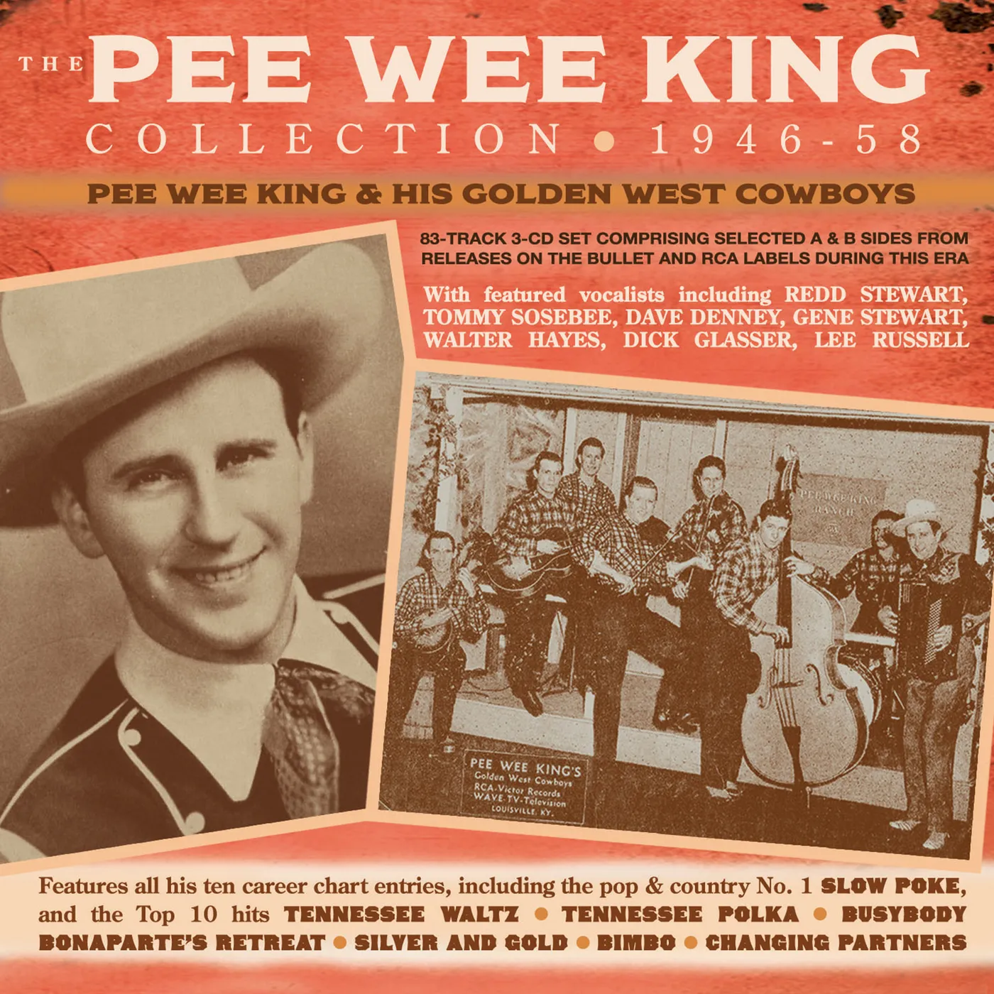 Pee Wee King & His Golden West Cowboys PEE WEE KING COLLECTION 1946-58 CD