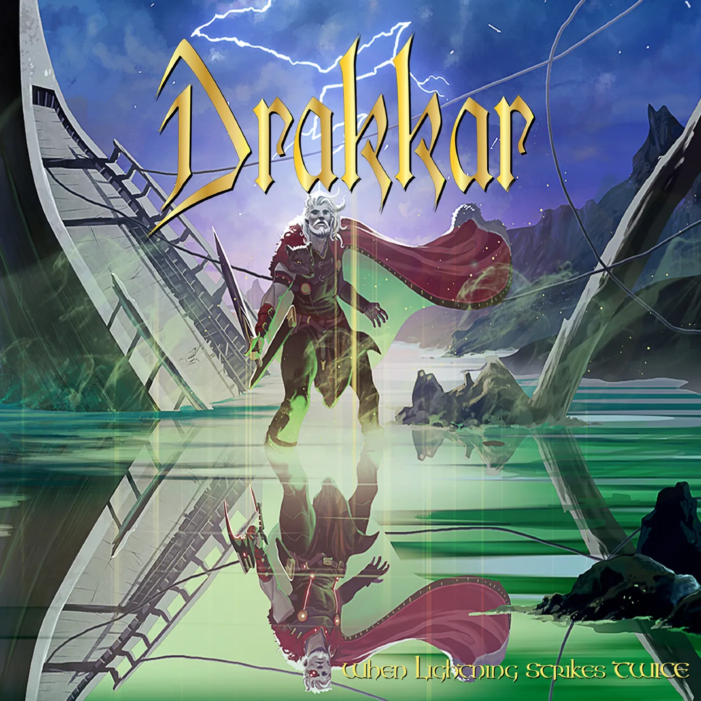 Drakkar   When Lightning Strikes Twice CD