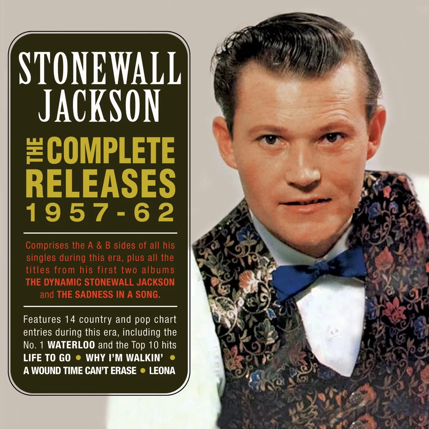 Stonewall Jackson COMPLETE RELEASES 1957-62 CD