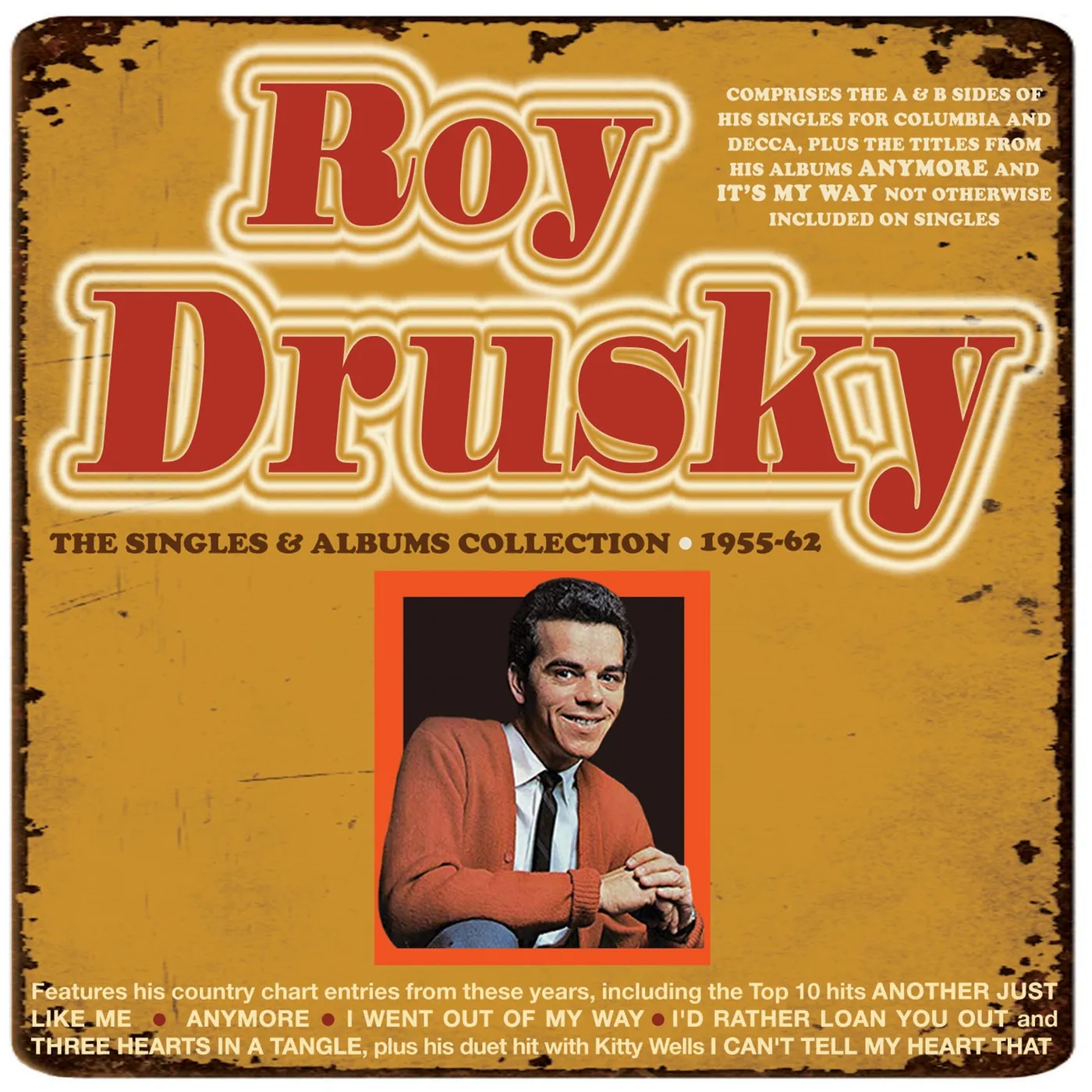 Roy Drusky SINGLES & ALBUMS COLLECTION 1955-62 CD