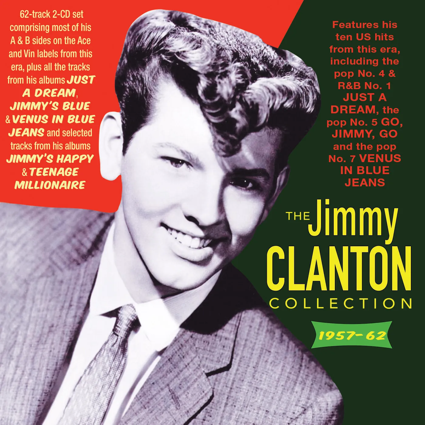 JIMMY CLANTON COLLECTION 1957-62 CD