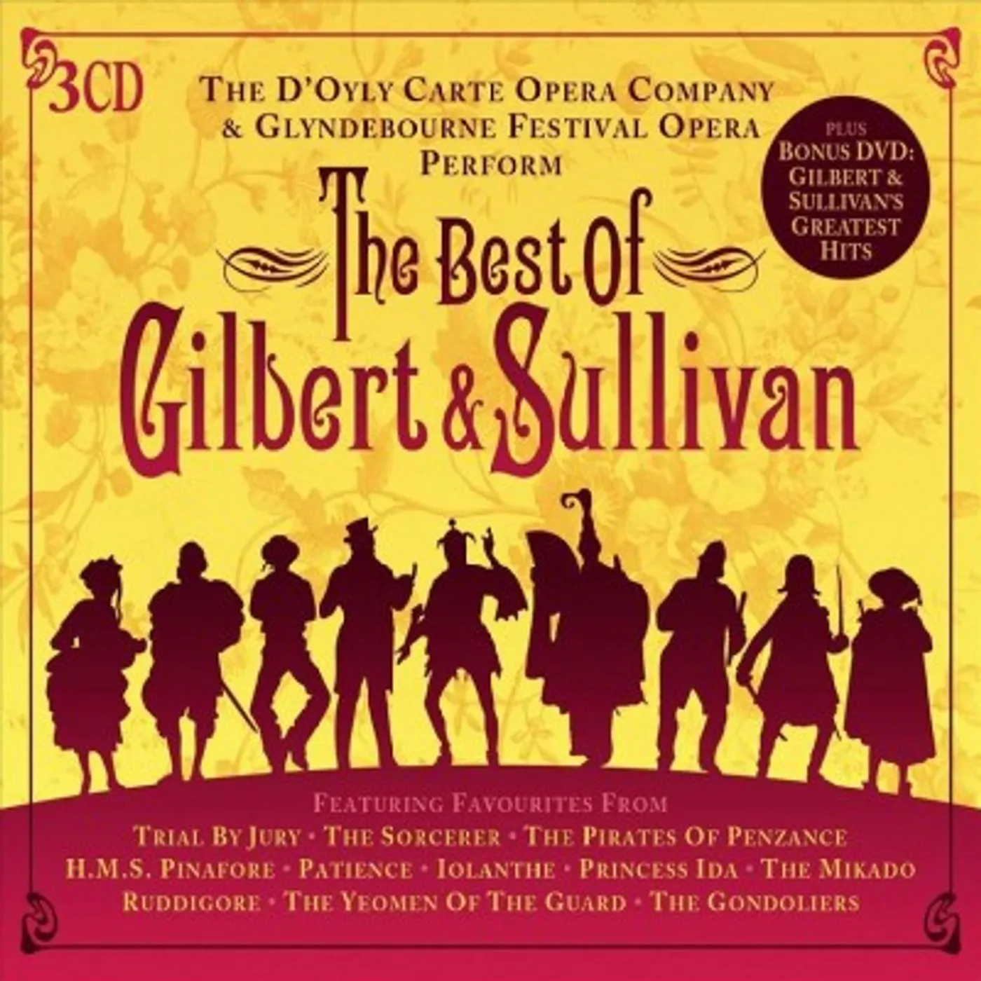 William Schwenck Gilbert Best of Gilbert & Sullivan CD