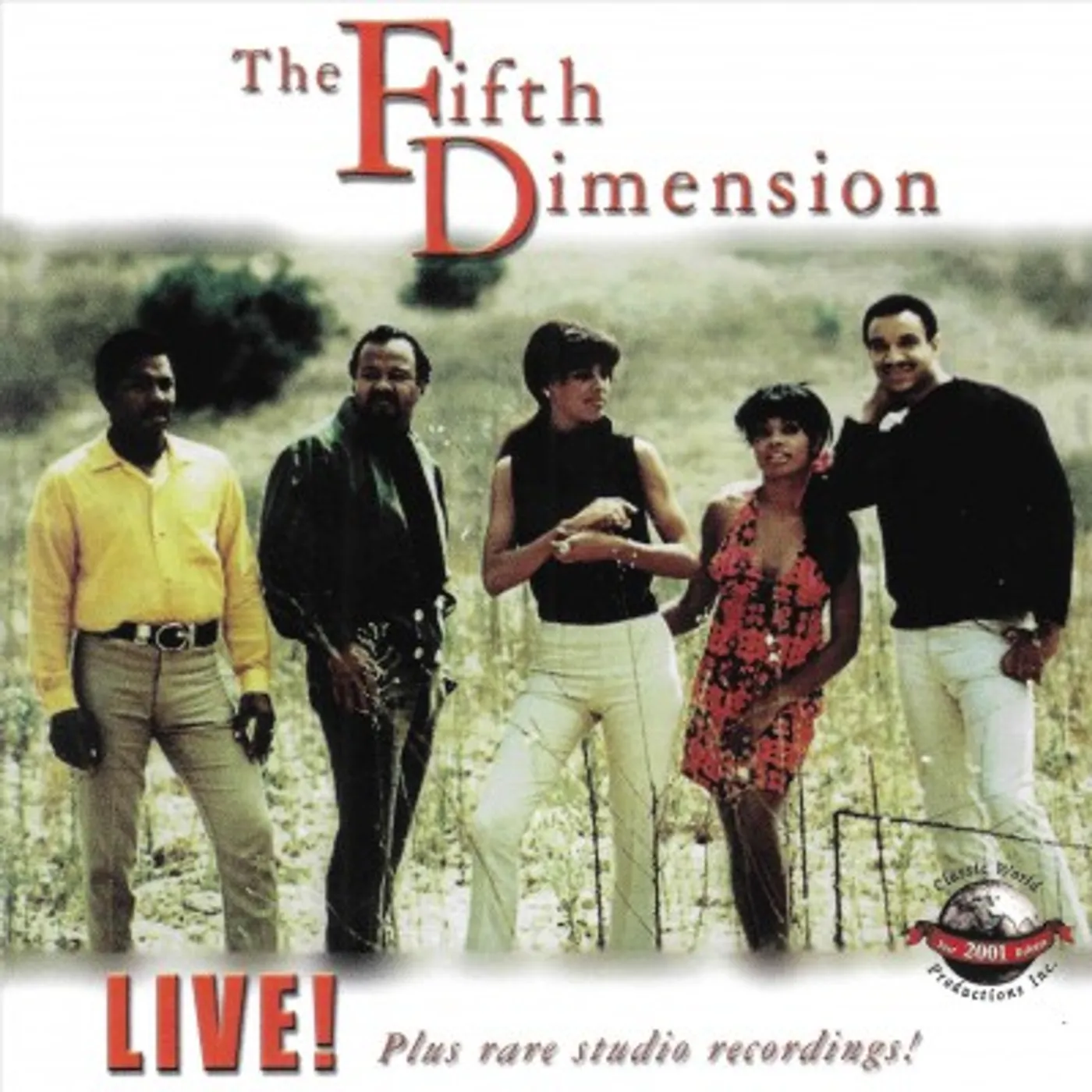 Fifth Dimension LIVE! PLUS RARE STUDIO RECORDINGS! Vinyl Record