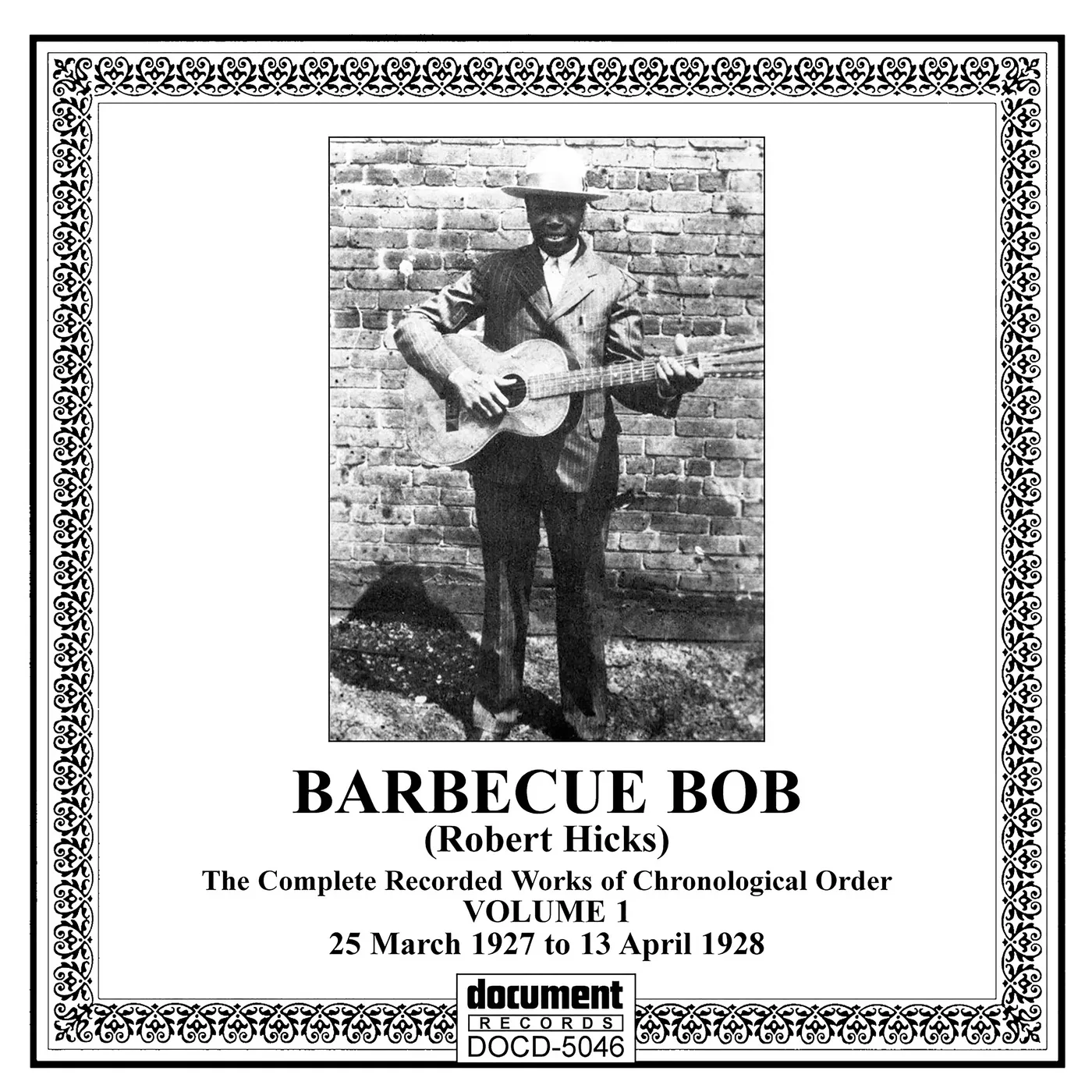 BARBECUE BOB VOL 1 (1927-1928) CD