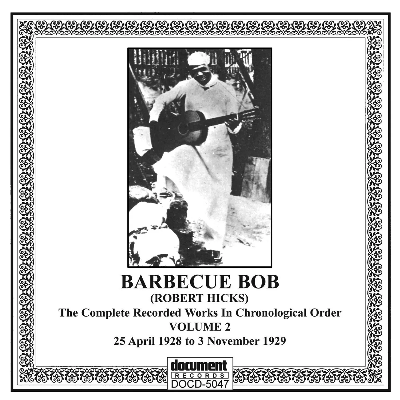 Barbecue Bob COMPLETE RECORDED WORKS 1927-1930 VOL. 2 (1928-1929) CD