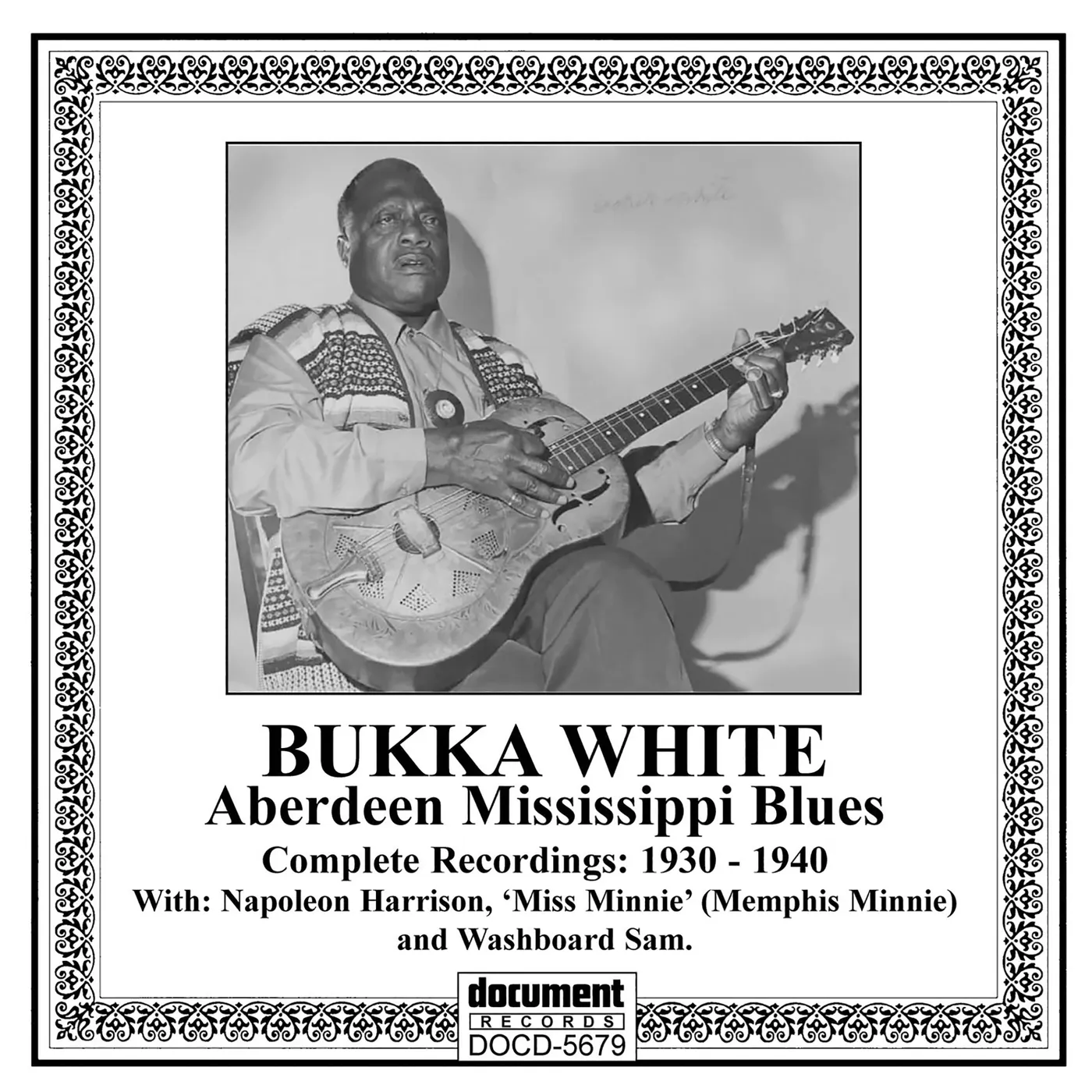 Bukka White ABERDEEN MISSISSIPPI BLUES CD