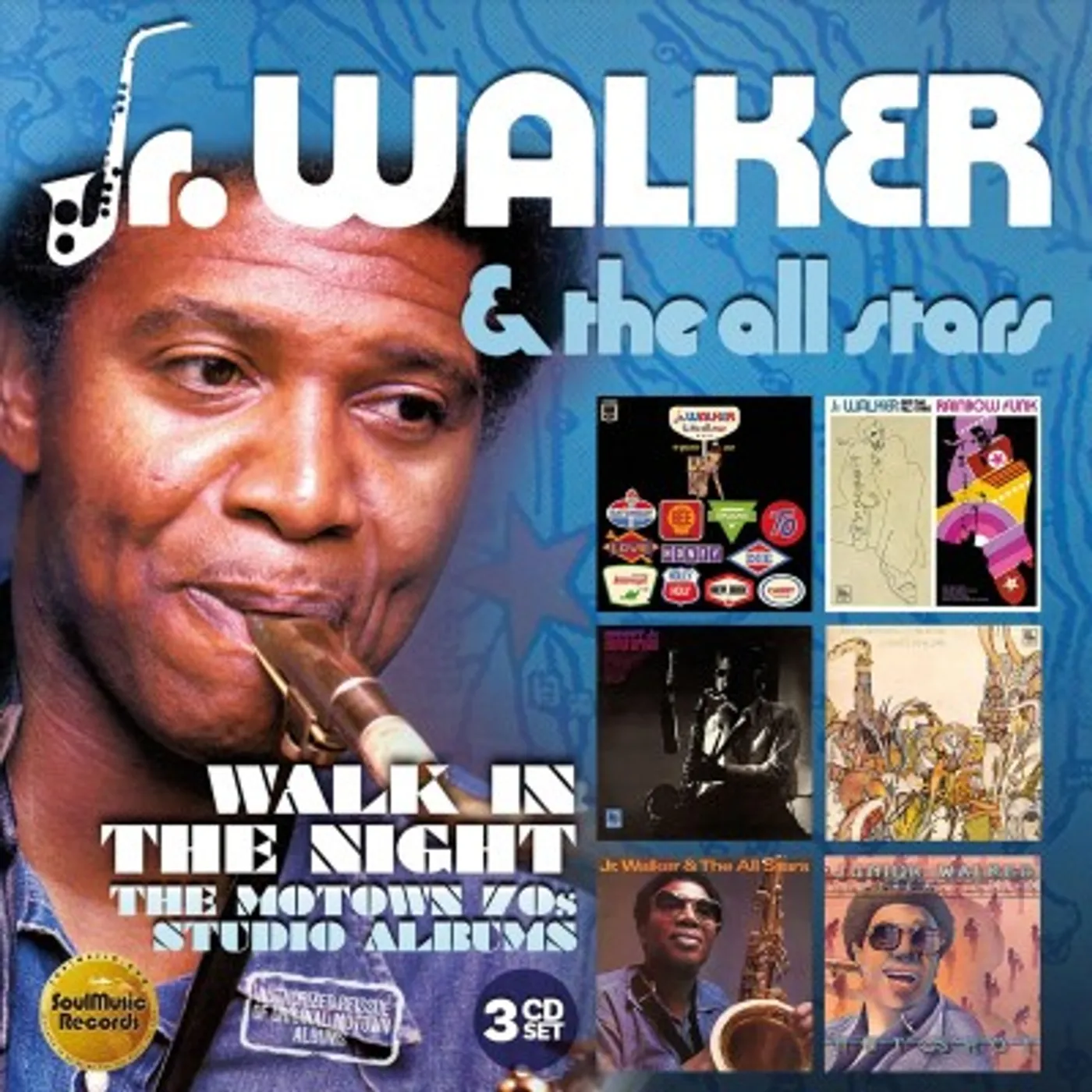 Jr. Walker & The All Stars Walk In The Night: The Motown 70s Studio Albums CD