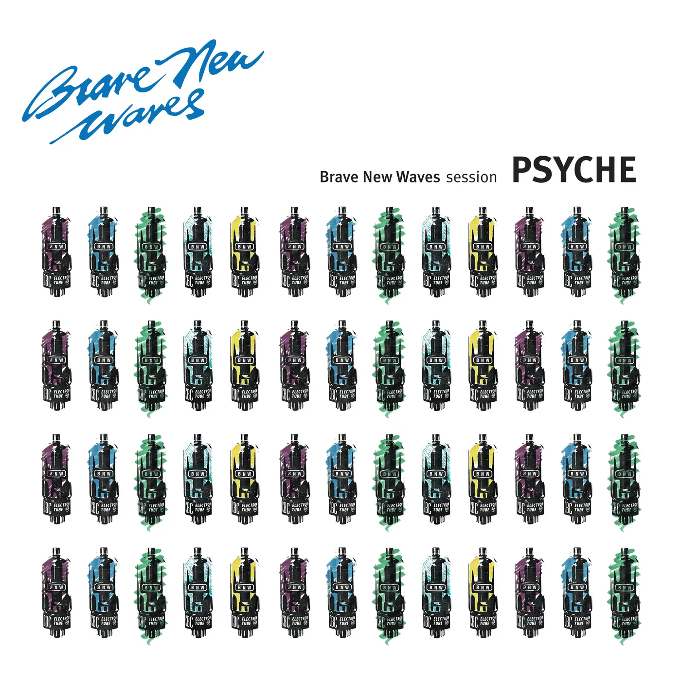 Psyche BRAVE NEW WAVES SESSION (YELLOW VINYL) Vinyl Record
