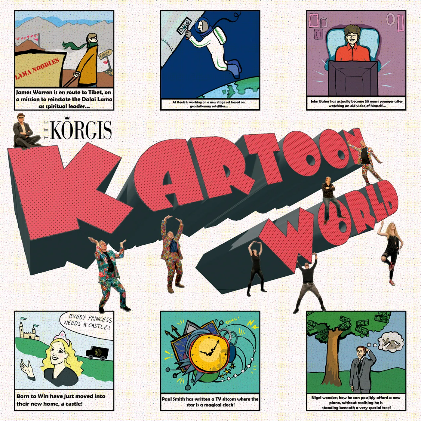 The Korgis Kartoon World CD