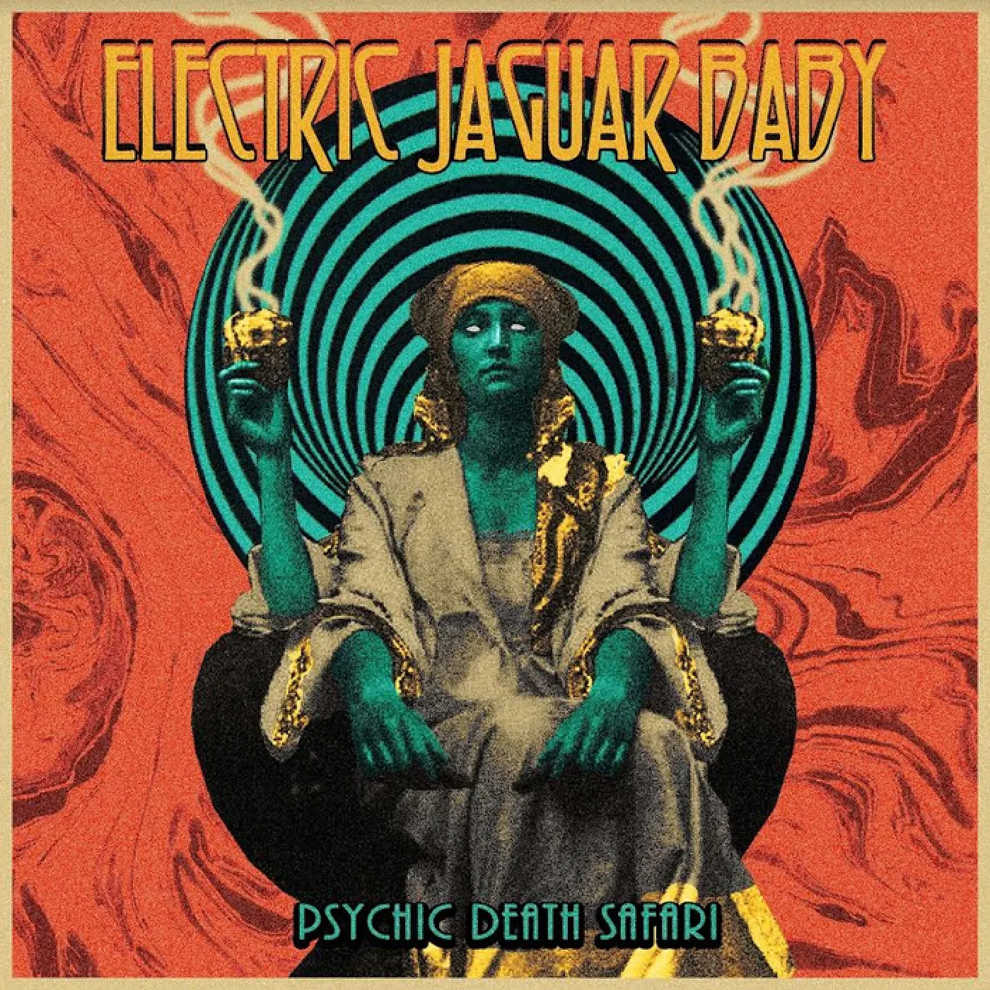 ELECTRIC JAGUAR BABY Psychic Death Safari Vinyl Record